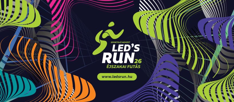 LEDs Run Éjszakai futás a Nemzeti Atlétikai Központbanimg