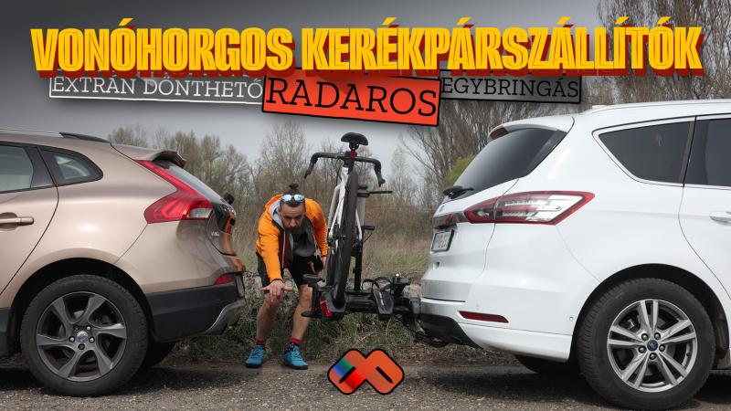 Ilyet is tudhat egy vonóhorgos kerékpárszállító