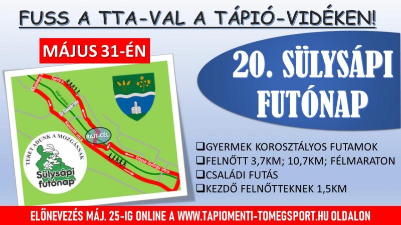 20. Sülysápi Futónap