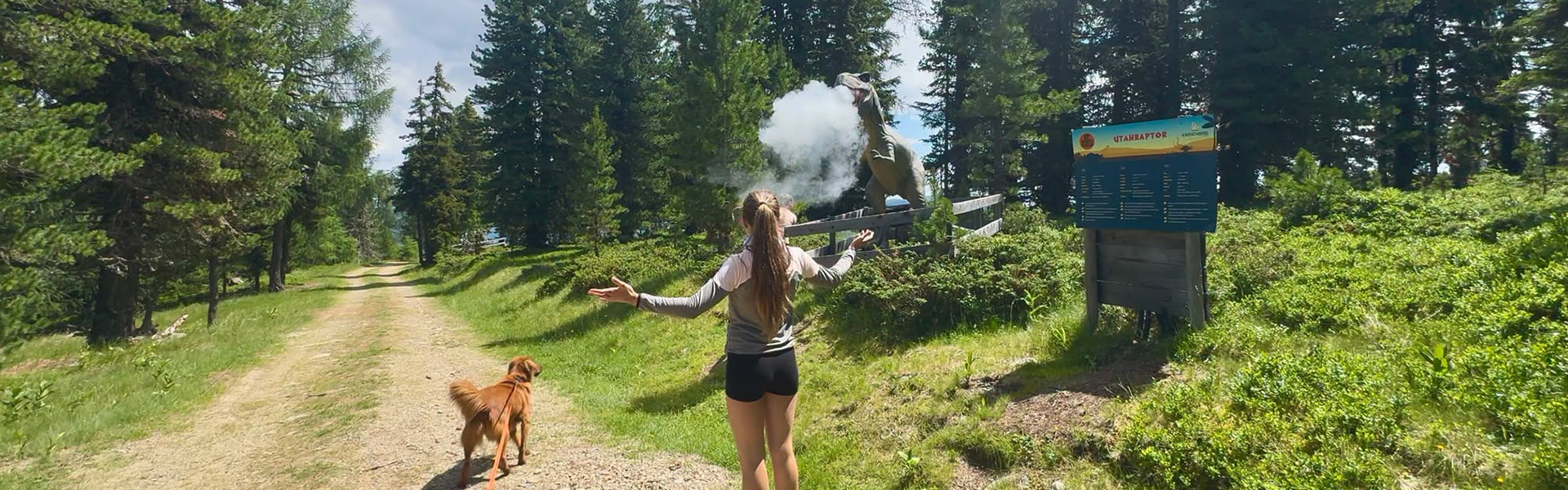 Kreischberg  dinoszauruszok, szafari és frizbigolf