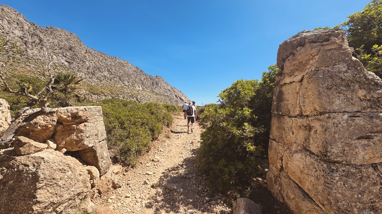 Cala Bóquer (Pollenca) könnyű túra egy eldugott mallorcai öbölhöz-17