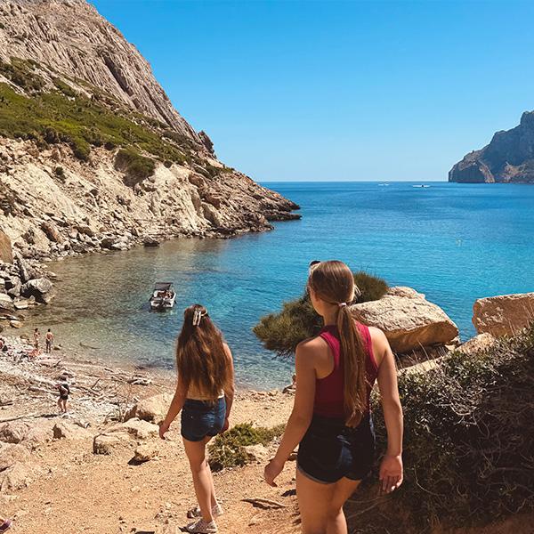 Cala Bóquer (Pollenca) könnyű túra egy eldugott mallorcai öbölhöz
