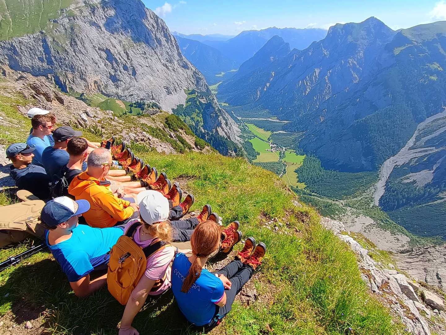 Binsalm - Hahnkampl - Nyugati-Lamsenjoch túra-12
