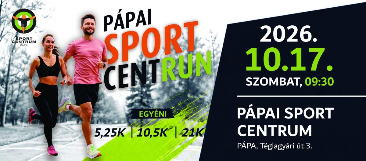 Pápai Sport CentRUN 2026