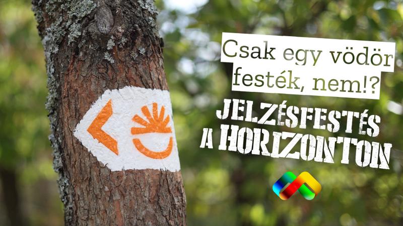 Csak egy vödör festék, nem!? Így készül a Horizont kerékpáros útvonal