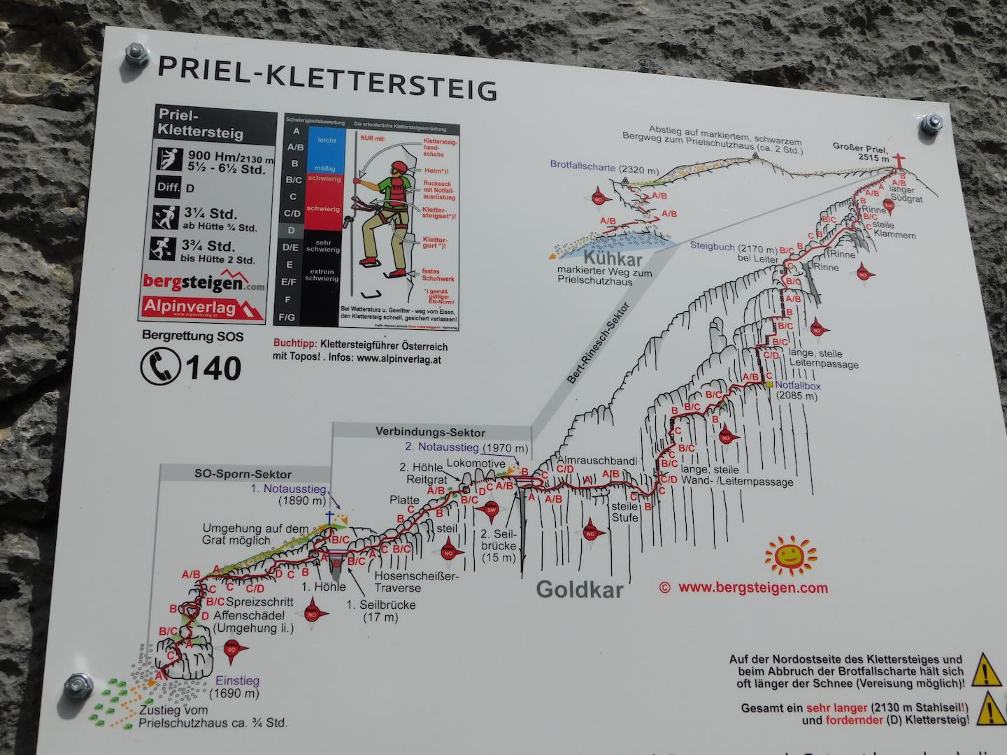 Grosse Priel via ferrata-1