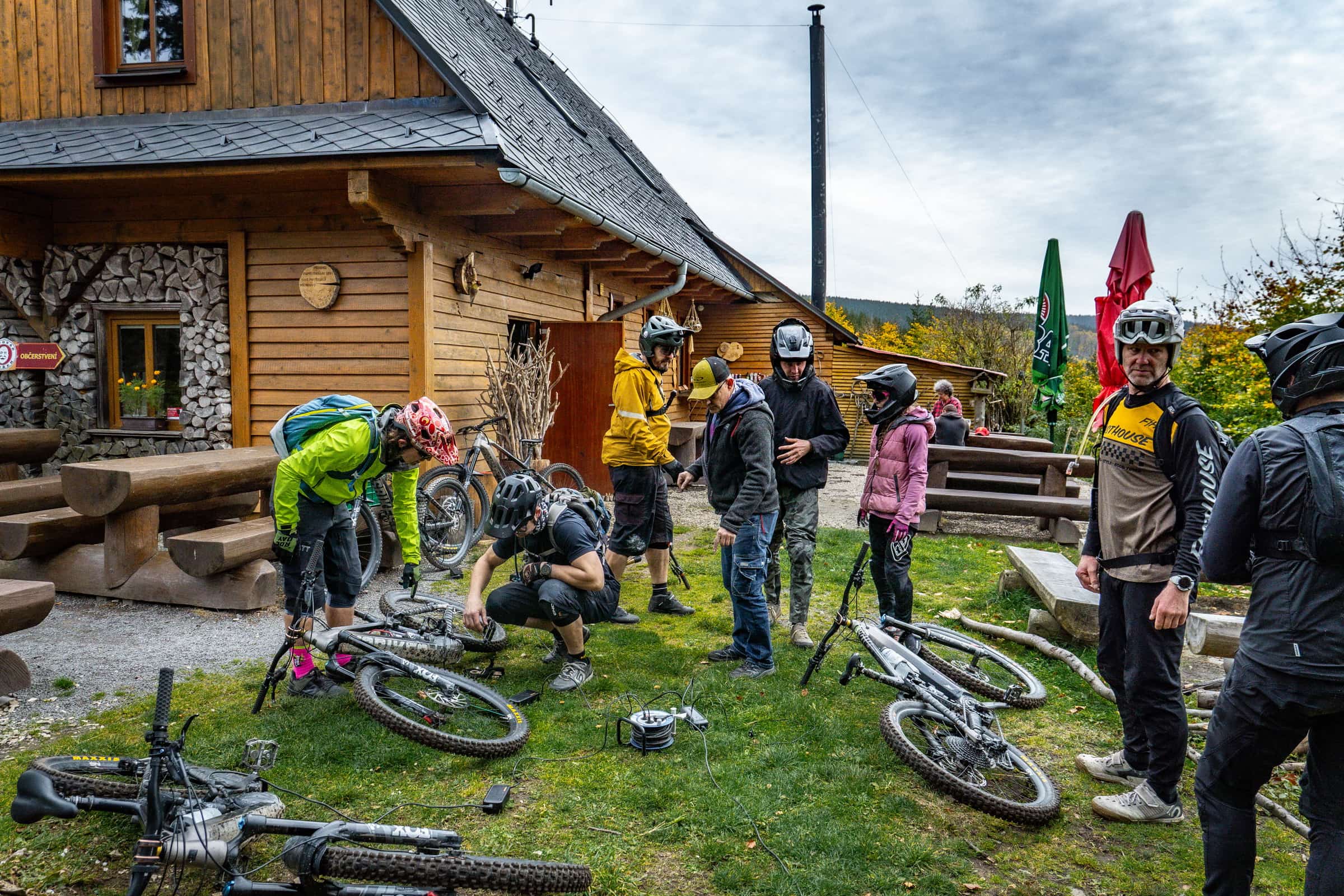Technikás és látványos e-mtb enduro túra a lengyel-cseh határ mentén-8
