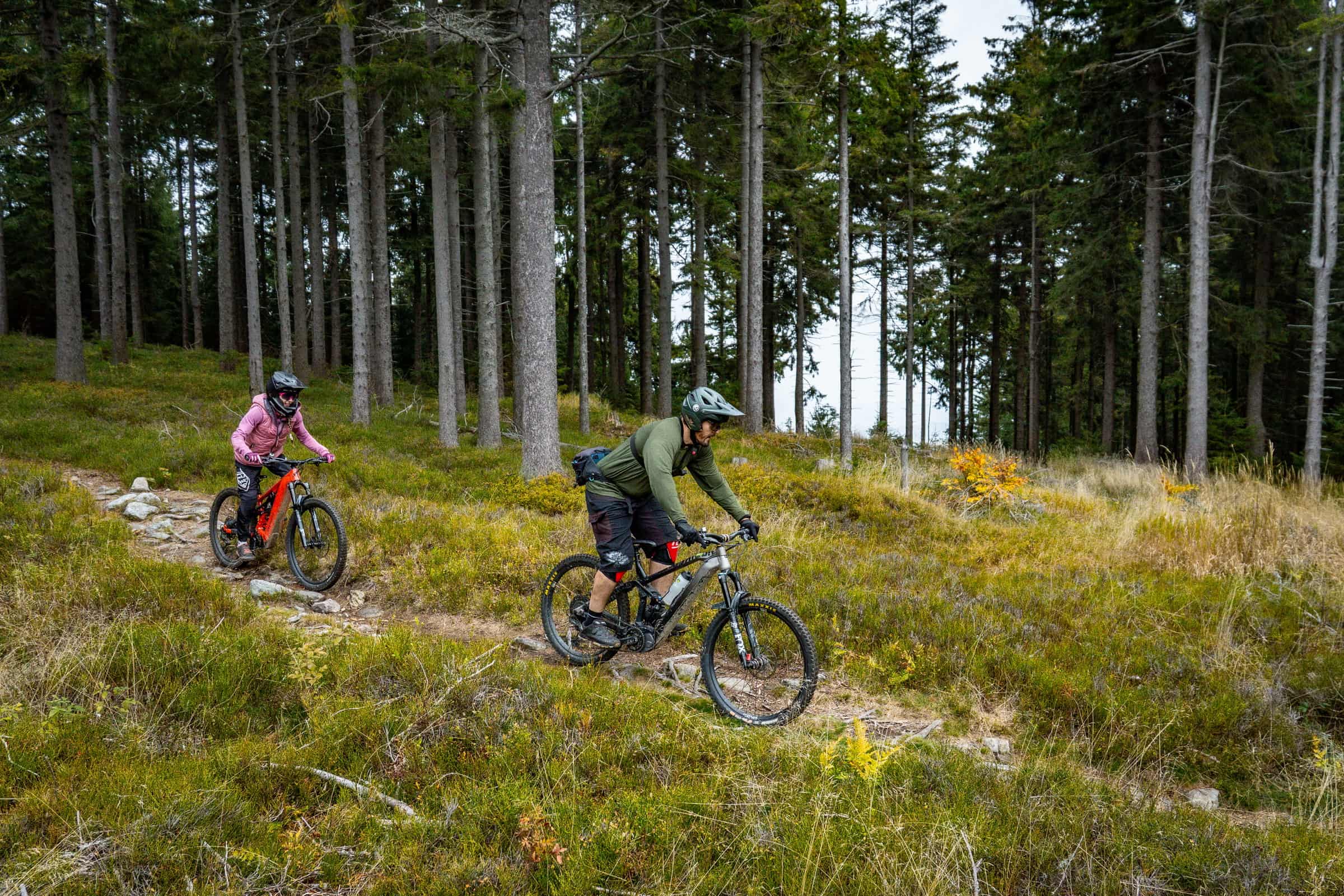 Technikás és látványos e-mtb enduro túra a lengyel-cseh határ mentén-10