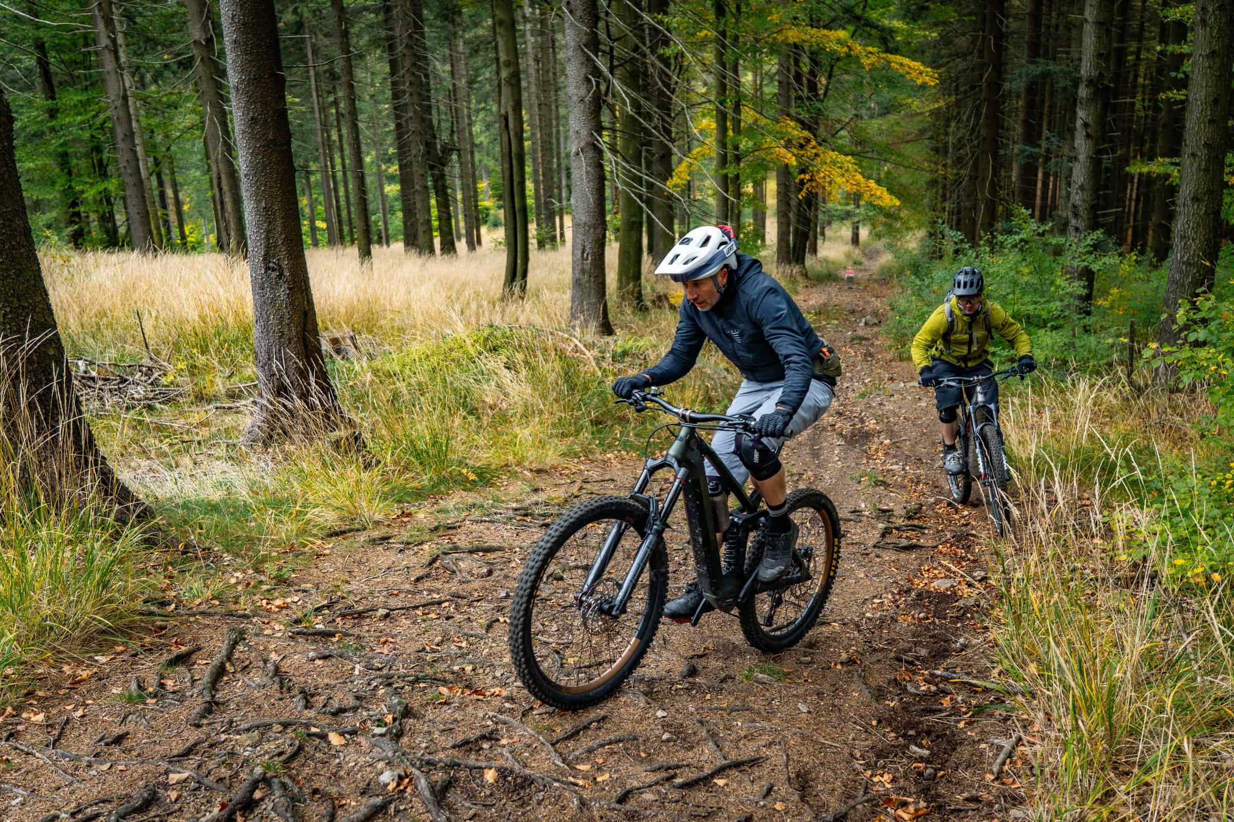 Technikás és látványos e-mtb enduro túra a lengyel-cseh határ mentén-12