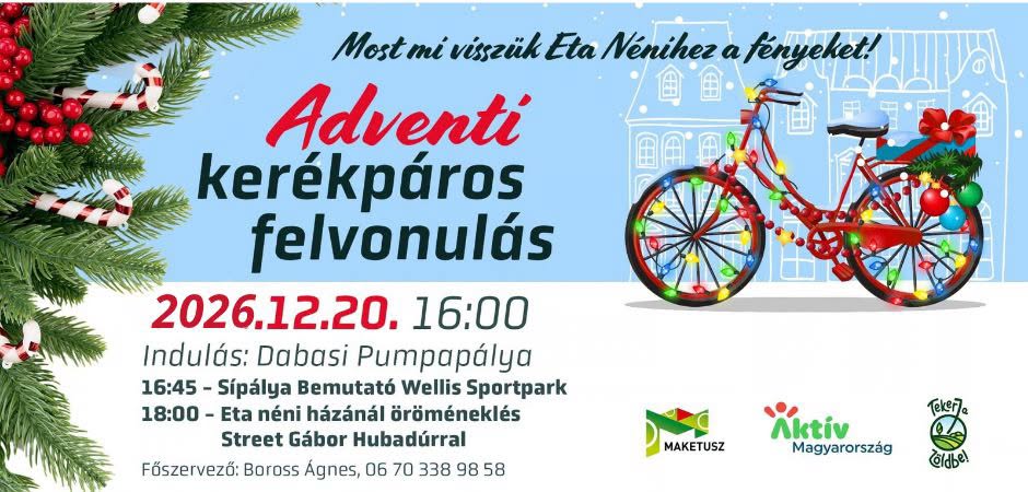 Adventi Kerékpáros Felvonulás és Öröméneklés