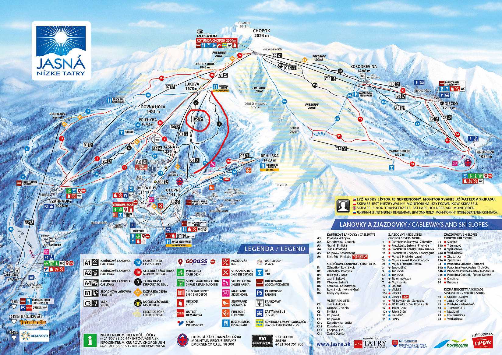 Vadonatúj kabinos lift és újdonságok Chopokon-1