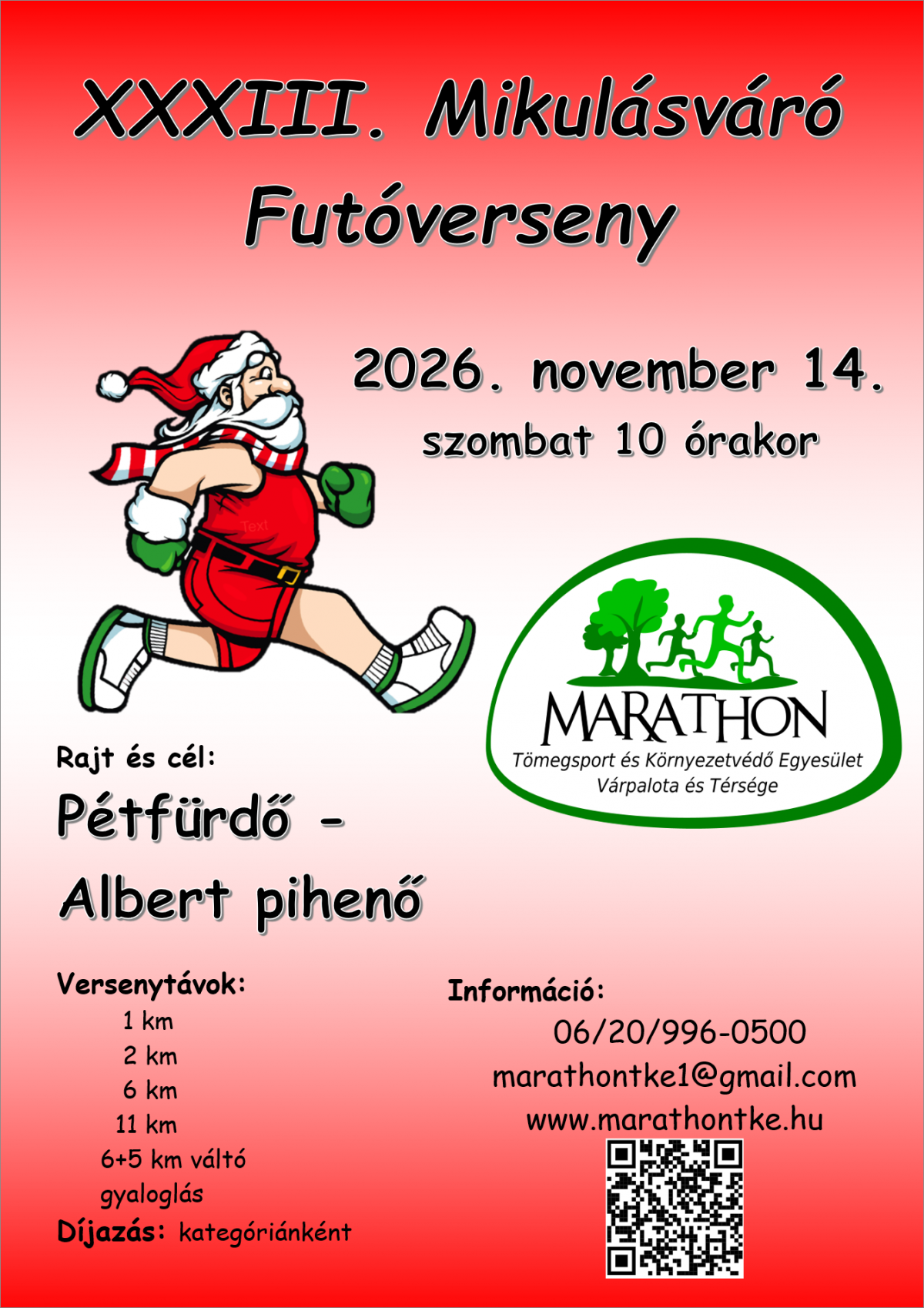 XXXIII. Mikulásváró Futóversenyimg