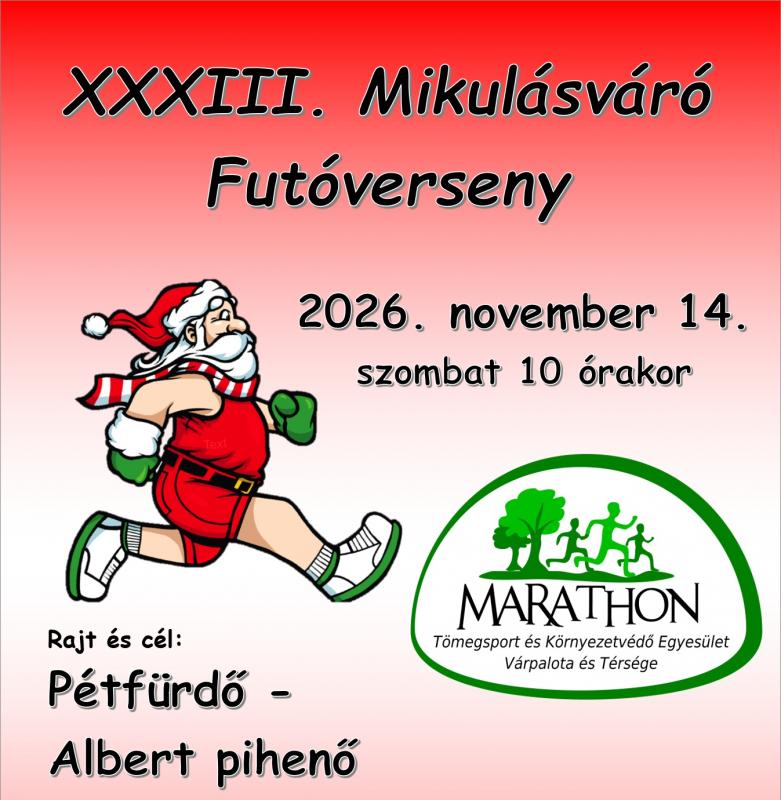 XXXIII. Mikulásváró Futóverseny