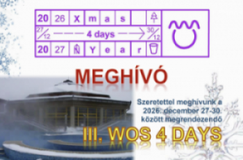 III. Téli tájékozódási futás & Egészséges fürdőzés a Kiskunságban (WOS 4 DAYS)